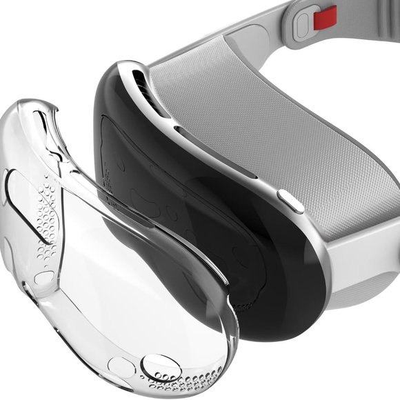 Anti-Scratch Shockproof Clear TPU Apple Vision Pro Headset Lens Protector - Picture 1 of 4